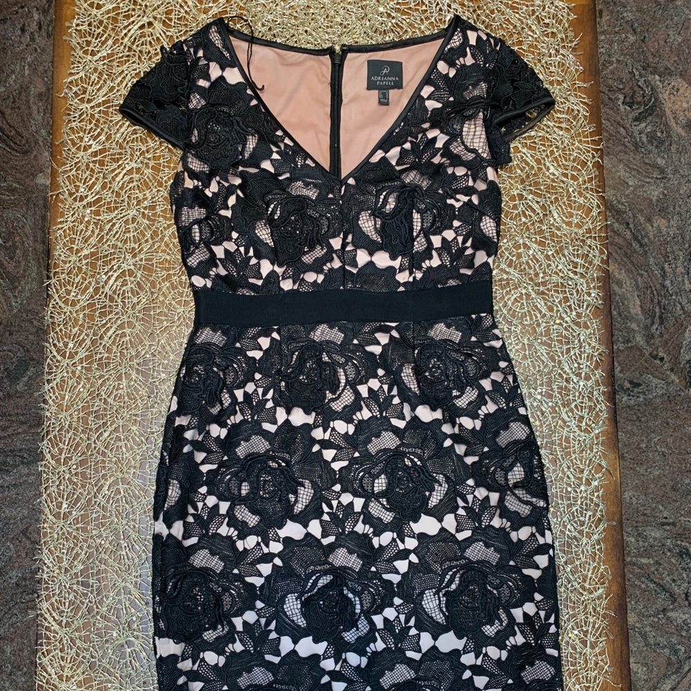 Adrianna Papell Lace Dress